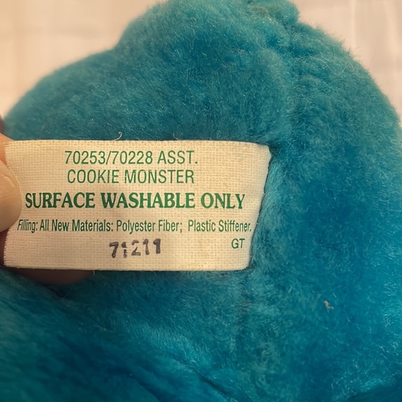 Cookie monster 1996 Sesame Street talking plush toy - Picture 5 of 5